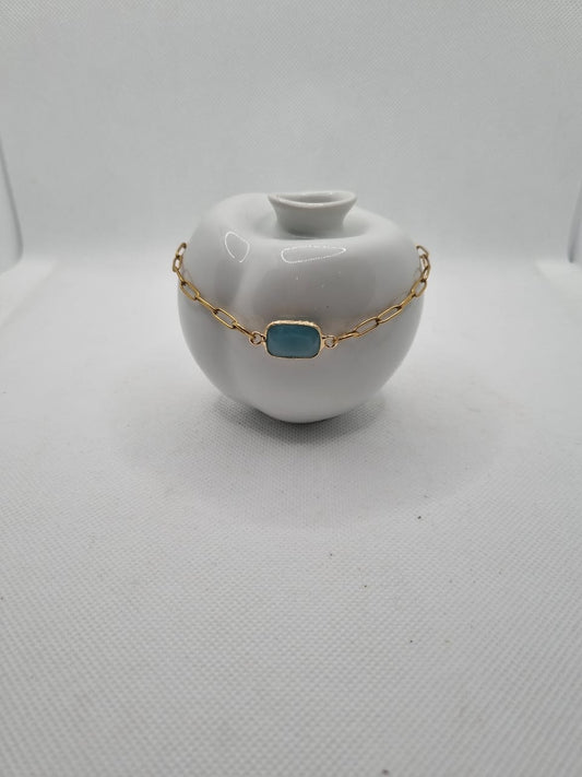 Amazonite Glow Bracelet