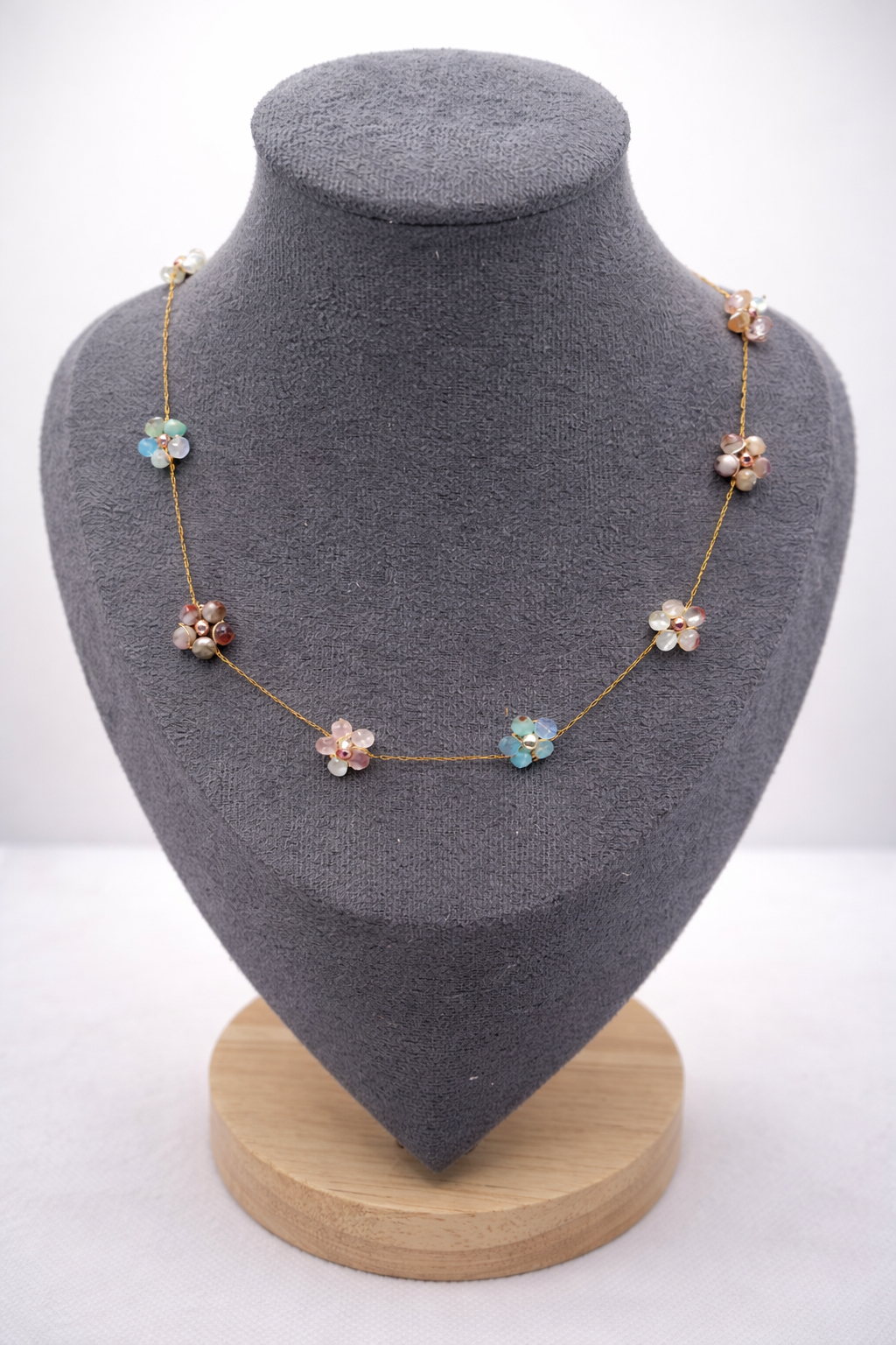 Limited Edition Hand-Beaded Floral Necklace (Copy)