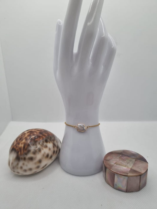 Petite Baroque Cube Bracelet